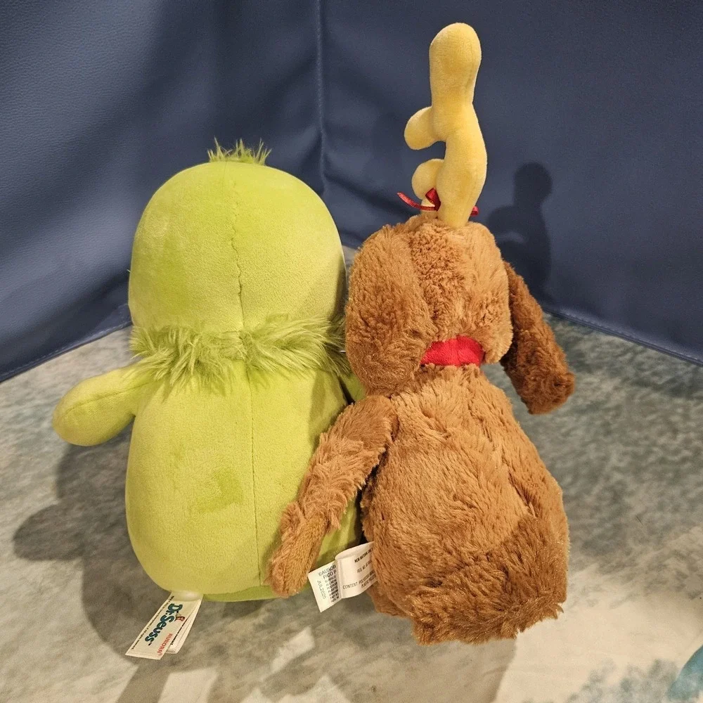 Aurora‎ Dr Seuss Grinch Max Dog Plush Bundle Stuffed Animals